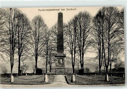 77880 W7591 Sasbach b Achern, Baden - Turenne Denkmal
