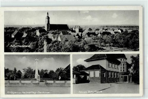 Schutterwald Kriegerdenkmal Schule