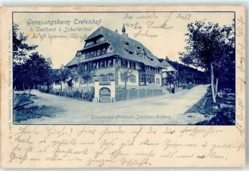 Seelbach 1902 Genesungsheim Tretenhof