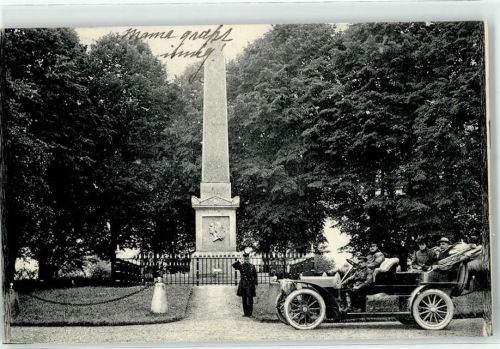 77880 W7591 Sasbach b Achern, Baden 1910 - Turenne Denkmal französischer Konsul Uniform
