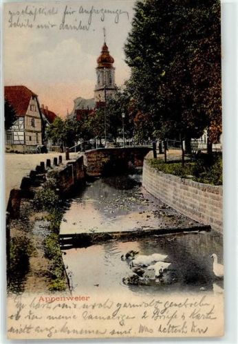 77767 W7604 Appenweier 1908 - Kirche