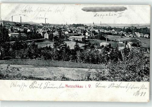 08491 O9804 Netzschkau - 1899 Zeppelin