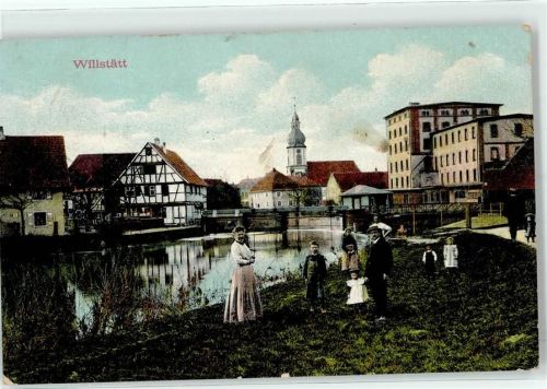 77731 W7608 Willstätt - Gruppenbild Brücke