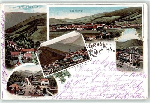 Bad Peterstal-Griesbach 1897 Bad Griesbach Oppenau Oberkirch Freyersbach