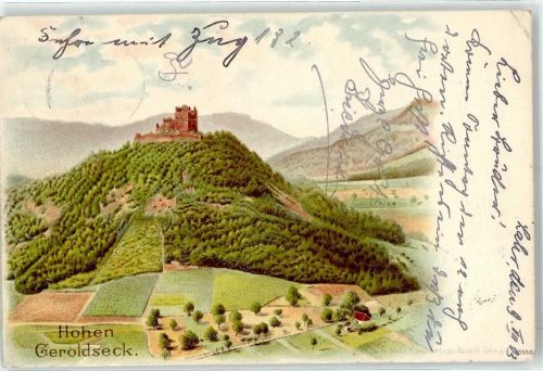 Seelbach 1903 Burg Hohengeroldseck