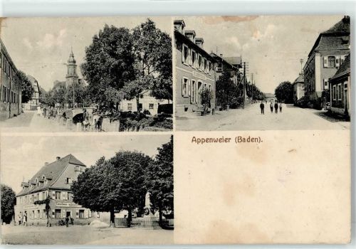77767 W7604 Appenweier 1914 - Gasthaus Kirche