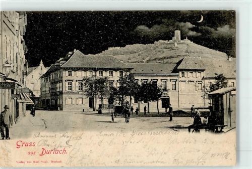 76131 W7500 Durlach 1899 - Hotel photographisches Atelier