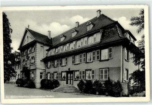 77963 W7635 Nonnenweier , Oberrhein - evangelisches Diakonissenhaus