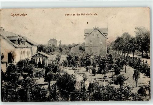 77767 W7604 Appenweier 1916 - Bahnhofstraße