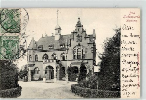 Bad Liebenwerda 1905 Kreishaus