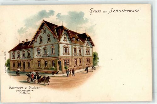 77746 W7601 Schutterwald - Gasthaus Zum Ochsen Fahrrad