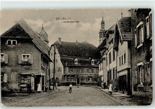 Seelbach Litschenstraße Gasthaus Brauerei Bären Handlung