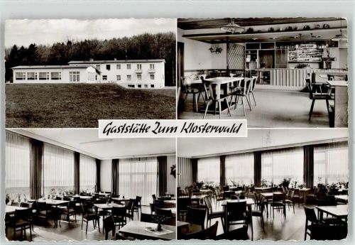 35423 W6302 Arnsburg , Hess - Gasthaus zum Klosterwald