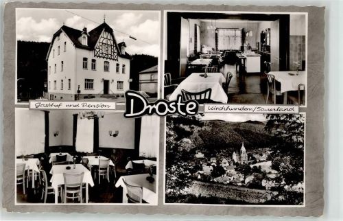 57399 W5942 Kirchhundem - Gasthaus Pension Droste