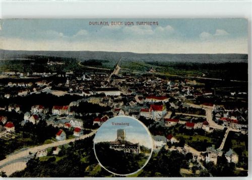 76131 W7500 Durlach - Blick vom Turmberg