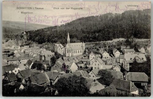 Schmitten Blick von der Hugoruhe