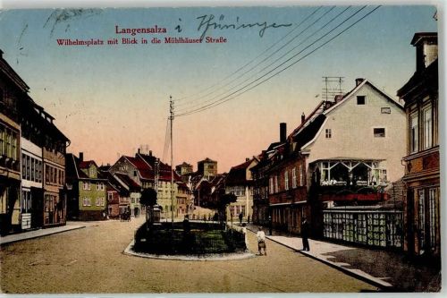 Bad Langensalza Wilhlemsplatz Mühlhäuser Straße