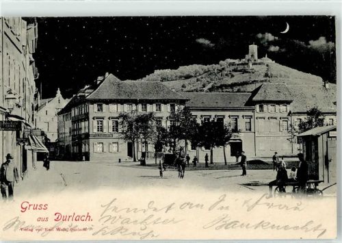76131 W7500 Durlach 1899 - Hotel photographisches Atelier