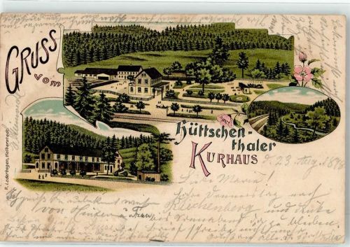 Langelsheim 1898 Hüttschenthaler Kurhaus