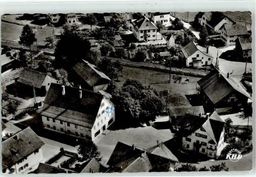 Durach Fliegeraufnahme Gasthaus Zum Schwanen