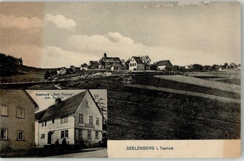 Seelenberg Gasthaus Zum Tanus Joh.Endlein