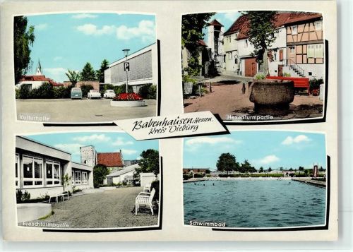 Babenhausen Schwimmbad Hexenturm Kulturhalle Breschturm