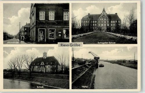 Gröba Kirchstraße Handlung Theodor Zimmer Schloss Hafen Schule