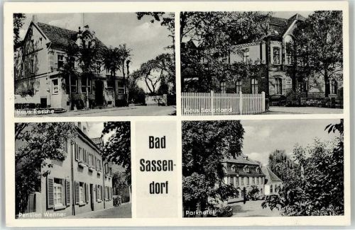 59505 W4772 Bad Sassendorf - Haus Sauerland Pension Wenner Haus Rasche Parkhotel