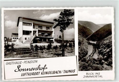 56368 W5429 Klingelbach - Gasthaus Pension Sonnenhof Jammertal