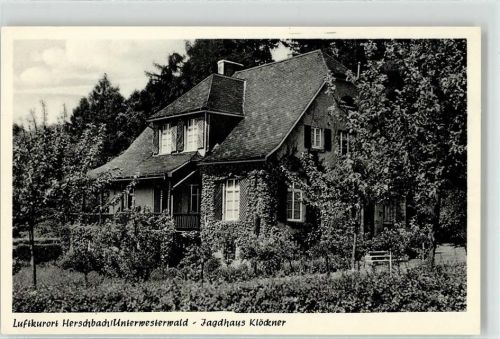 Herschbach Jagdhaus Klöckner