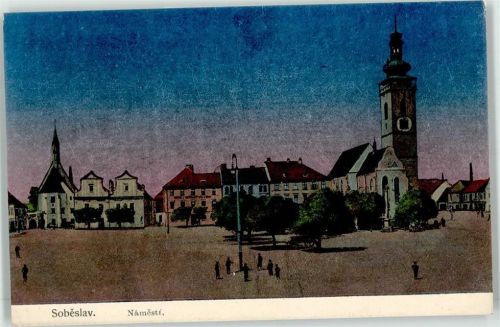 Sobeslav Kirche Marktplatz