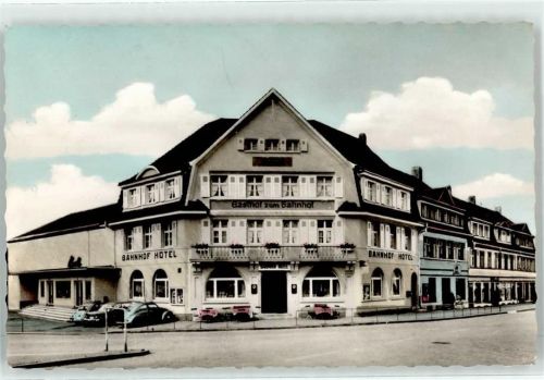 79576 W7858 Weil am Rhein - Gasthaus Zum Bahnhof VW Käfer K.Klink