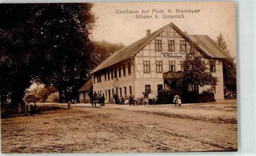 29328 W3105 Müden , Örtze - Gasthaus zur Post