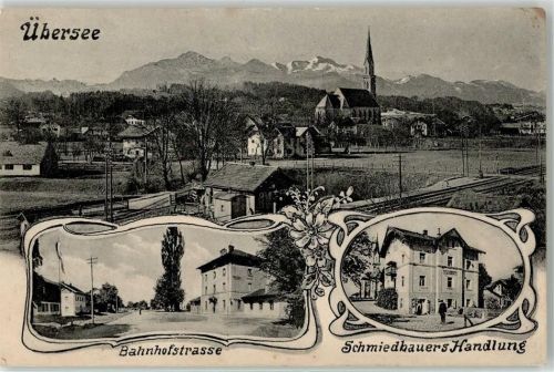 Übersee Bahnhofstraße Schmiedebauers Handlung