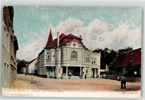 Ostrau Gasthaus zum wilden Mann