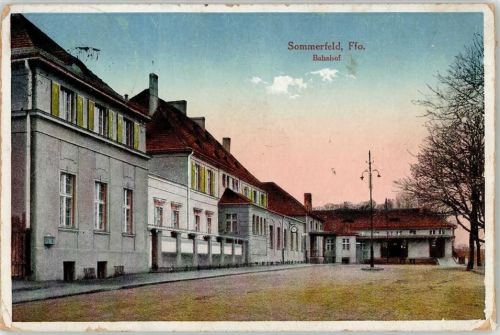 Sommerfeld Bahnhof Feldpost WK II
