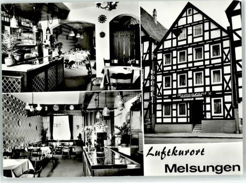 34212 W3508 Melsungen - Hotel Gasthaus Heinrich Stöhr Markt 2