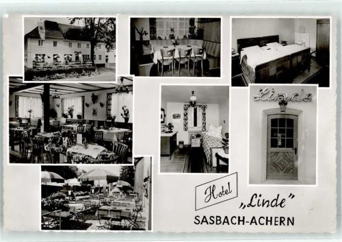 77880 W7591 Sasbach b Achern, Baden - Hotel Linde Familie Jörend