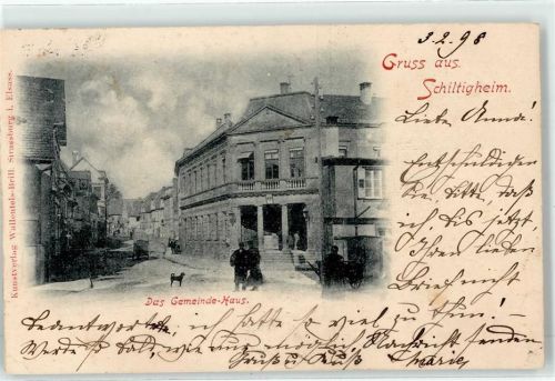 67300 Schiltigheim 1898 - Gemeindehaus