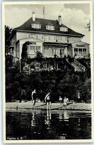 Hagnau Gasthaus Pension Wellenhof Strand Ernst Ehrlinspiel-Egger