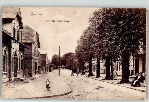 Lunden 1914 Friedrichstraße