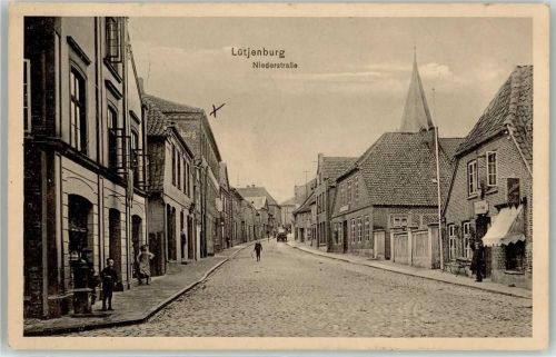 Lütjenburg 1933 Niederstraße Cafe
