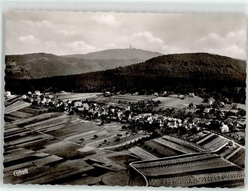 61479 W6246 Glashütten , Taunus - Fliegeraufnahme Grosser Feldberg