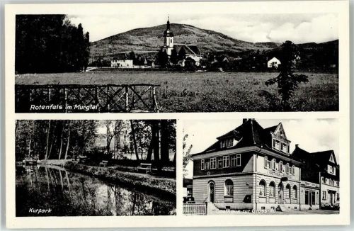 76571 W7560 Rotenfels , Baden - Gasthaus zur Gross Au Kurpark