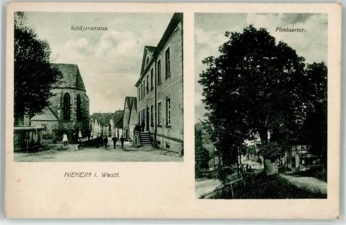 Nieheim Schäferstrasse Pömbsertor