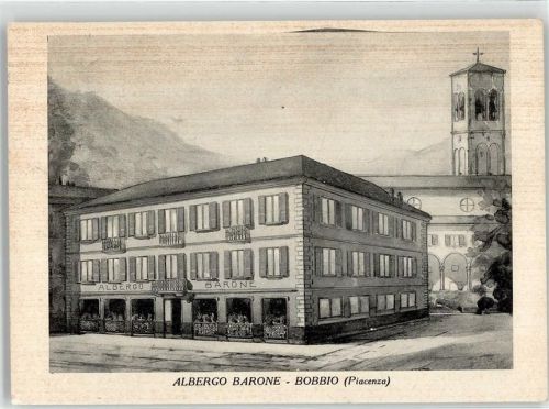 Bobbio 1958 Hotel Kirche