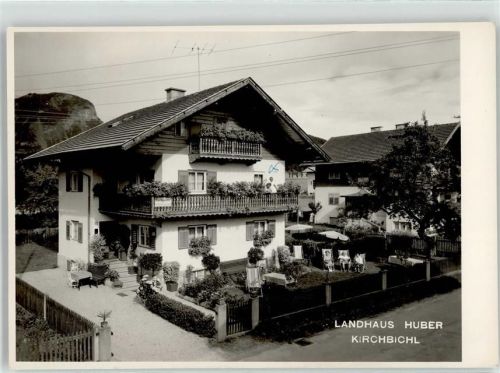 Kirchbichl 1967 Pension Landhaus Huber