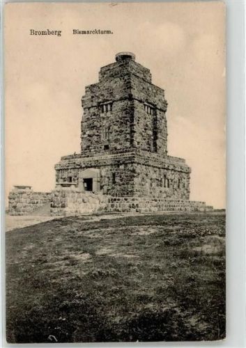Bromberg 1917 Bismarckturm Feldpost WK I