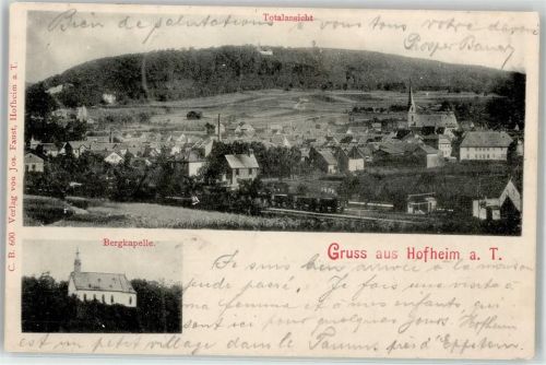 Hofheim am Taunus 1900 Bergkapelle