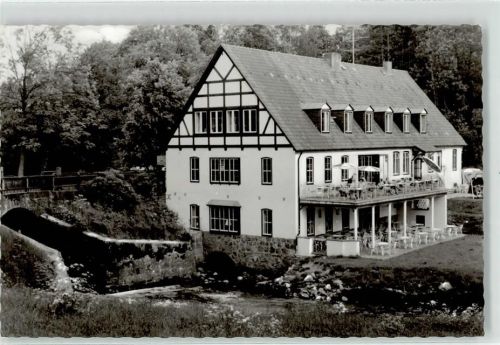 Aumühle Gasthaus Fürst Bismarck Mühle